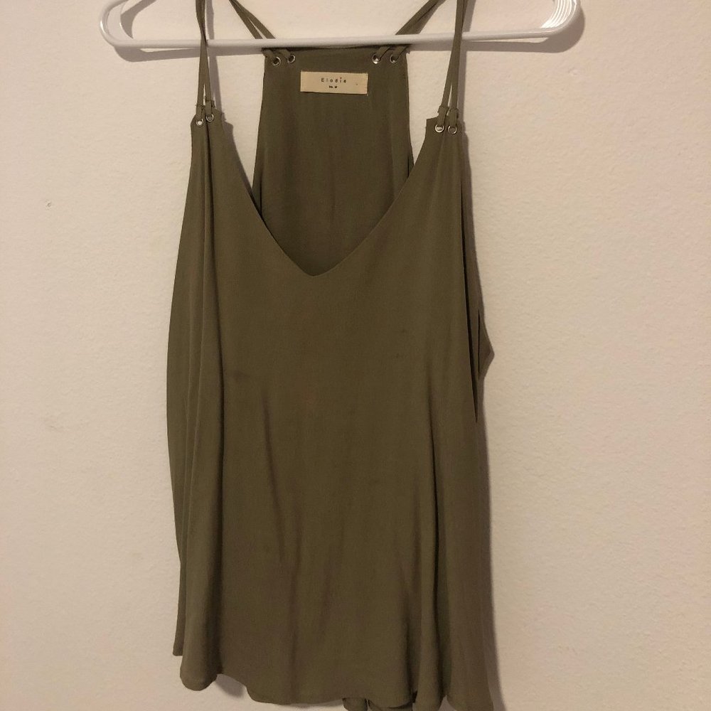 Elodie Green Tank Top